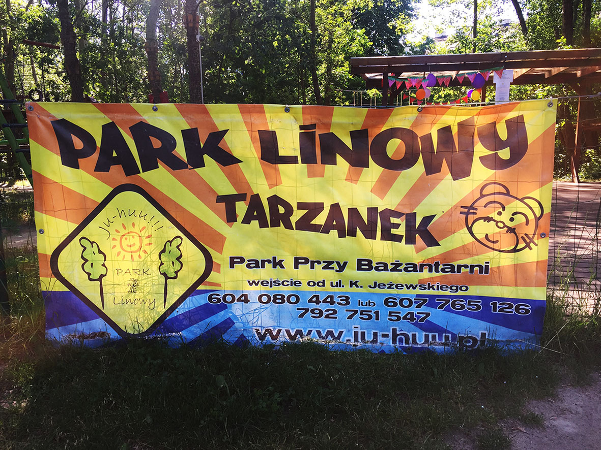 Warszawa – Ursynów – Park Linowy Ju-Huu